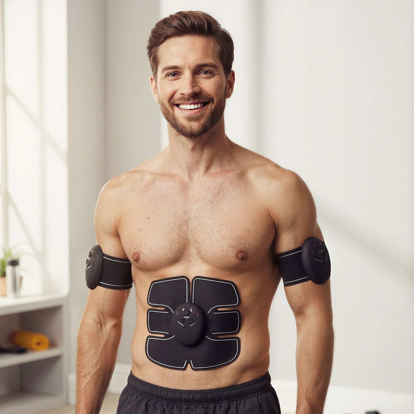Électrostimulateur Musculaire Professionnel – Abdos, Bras & Cuisses