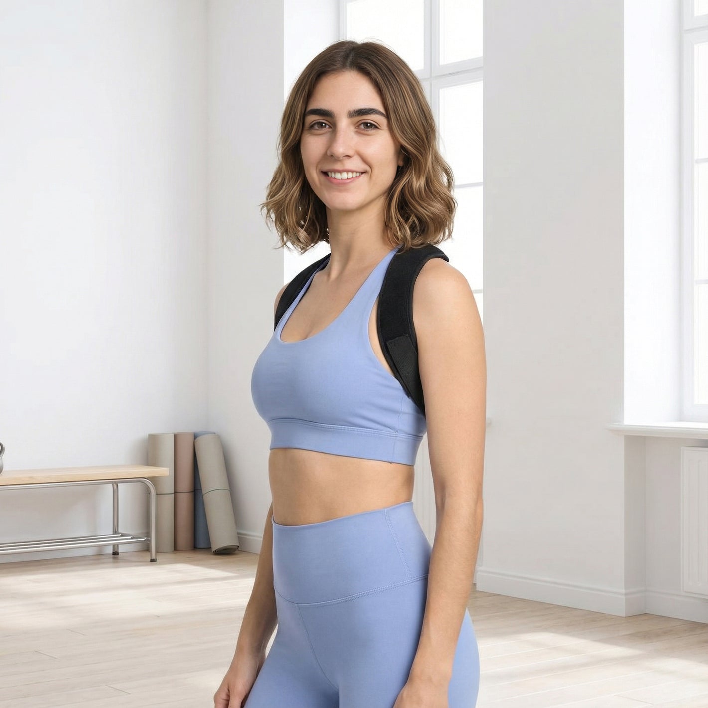 Correcteur de Posture Structuré – Dos & Lombaires