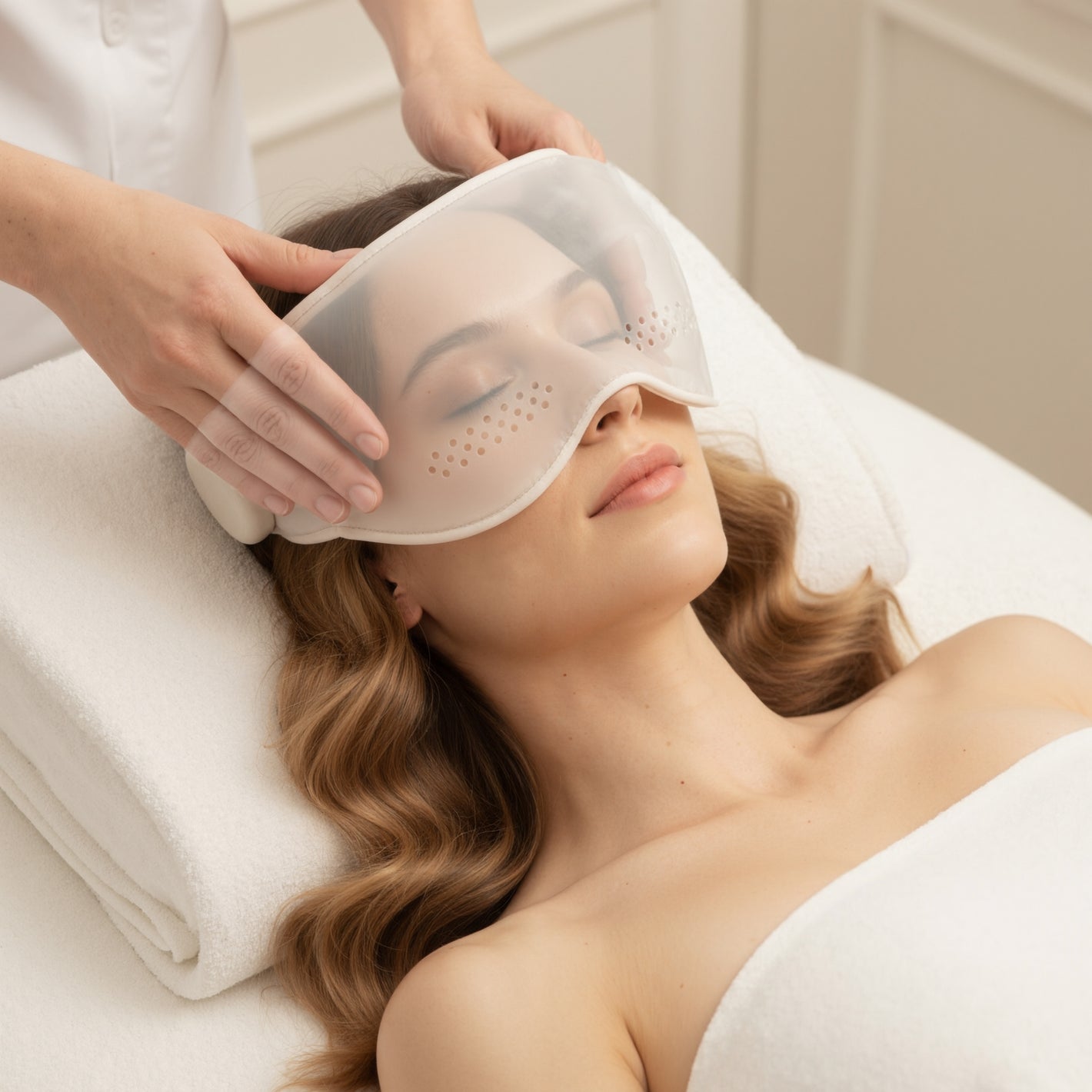 Masque de Massage Relaxant – Yeux & Front