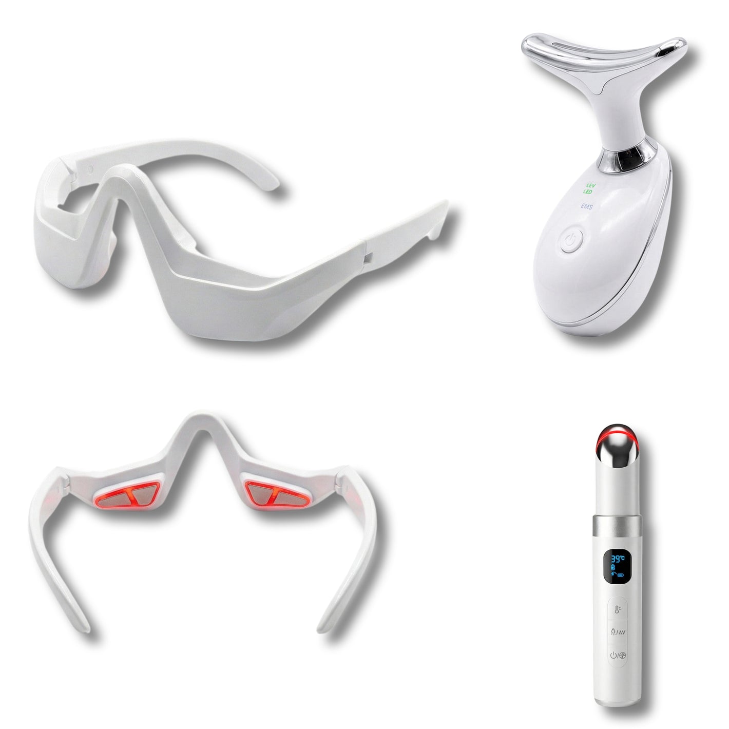 Coffret Regard Zéro Fatigue & Teint Éclatant – Soin Visage/Cou + 2 Soins Yeux Pro