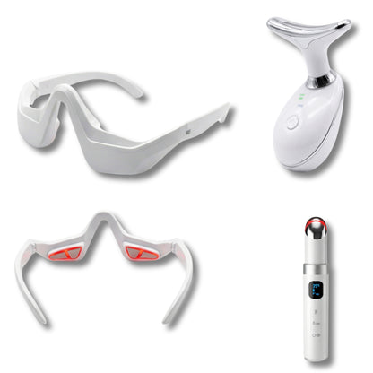 Coffret Regard Zéro Fatigue & Teint Éclatant – Soin Visage/Cou + 2 Soins Yeux Pro